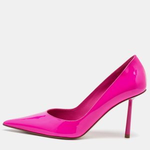 Le Silla Pink Patent Leather Pointed Toe Pumps Size 37, Pumps - Luxury Closet catalog