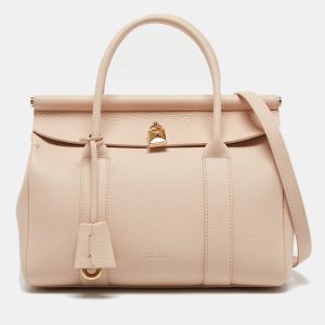 Loro Piana Pink Leather Loom L25 Satchel, Satchels - Luxury Closet catalog