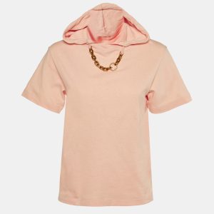 Louis Vuitton Pink Cotton Chain Detail Hooded T-Shirt XS, Shirts & Tops - Luxury Closet catalog