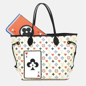 Louis Vuitton Multicolor Monogram Canvas Neverfull MM Game On Tote Bag, Tote Handbags - Luxury Closet catalog