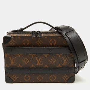 Louis Vuitton Monogram Macassar Canvas Handle Soft Trunk Bag, Handbags - Luxury Closet
