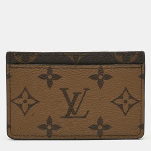 Louis Vuitton Monogram Reverse Canvas Card Holder, Wallets & Money Clips - Luxury Closet