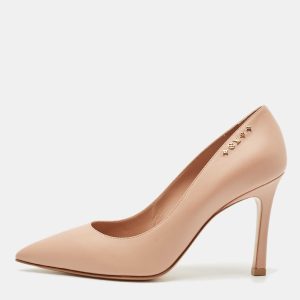 Louis Vuitton Beige Leather Urban Twist Pumps Size 38.5, Pumps - Luxury Closet catalog