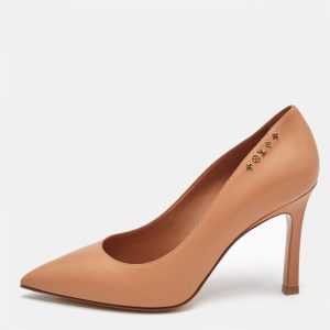 Louis Vuitton Peach Leather Signature Pumps Size 37, Pumps - Luxury Closet catalog