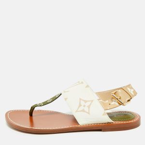 Louis Vuitton Multicolor Monogram Canvas Thong Flats Size 39, Flats - Luxury Closet catalog