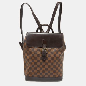 Louis Vuitton Damier Ebene Canvas Soho Backpack, Backpacks - Luxury Closet catalog