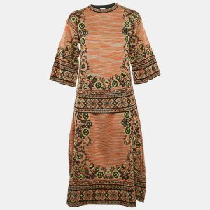 M Missoni Multicolor Patterned Knit Top and Midi Skirt Set S/L, Suits - Luxury Closet catalog