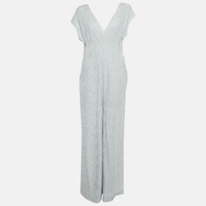 M Missoni Grey Lurex knit Strappy Jumpsuit M, Suits - Luxury Closet catalog