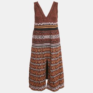M Missoni Metallic Lurex Knit Sleeveless Dress M, Dresses - Luxury Closet
