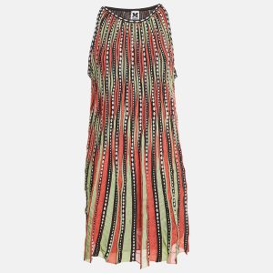 M Missoni Multicolor Patterned Knit Sleeveless Mini Dress L, Dresses - Luxury Closet