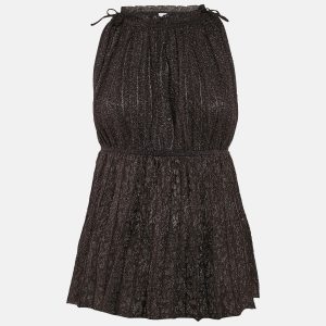 M Missoni Metallic Patterned Lurex Knit Sleeveless Top M, Sweaters & Cardigans - Luxury Closet catalog