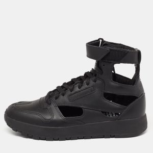 Maison Martin Margiela X Reebok Black Leather Tabi High Top Sneakers Size 39, Athletic Shoes & Sneakers - Luxury Closet