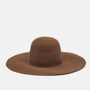 Maison Michel Paris Dusty Beige Felt Trent Hat M, Luggage Accessories - Luxury Closet
