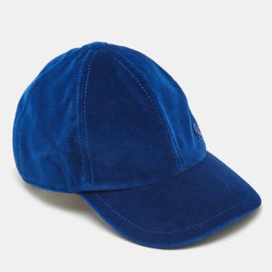 Maison Michel Paris Blue Velvet Tiger Cap M, Apparel & Accessories - Luxury Closet