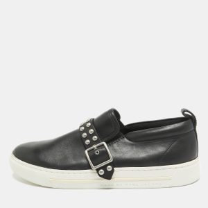 Marc by Marc Jacobs Black Leather Slip On Sneakers Size 37, Athletic Shoes & Sneakers - Luxury Closet
