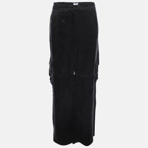 Marina Rinaldi Midnight Blue Cupro Combat Trousers L, Clothing - Luxury Closet catalog