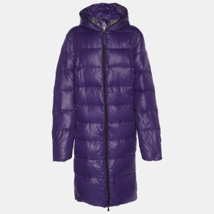 Marina Sport by Marina Rinaldi Purple Nylon Puffed Jacket L, Coats & Jackets - Luxury Closet catalog