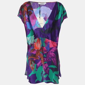 Marina Rinaldi Mulitcolor Floral Print Sleeveless  Blouse L, Shirts & Tops - Luxury Closet catalog