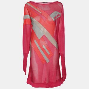 Marina Rinaldi Multicolor Knit Full Sleeve Sweater L, Sweaters & Cardigans - Luxury Closet