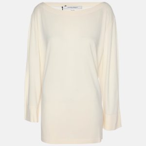 Marina Rinaldi Light Beige Long Sleeve Sweater L, Sweaters & Cardigans - Luxury Closet catalog