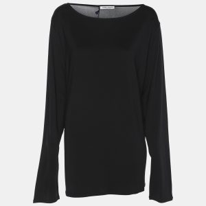 Marina Rinaldi Black Jersey Long Sleeve Sweater L, Sweaters & Cardigans - Luxury Closet catalog