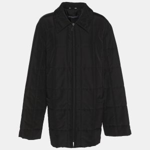 Marina Sport by Marina Rinaldi Black Nylon Overcoat L, Coats & Jackets - Luxury Closet catalog