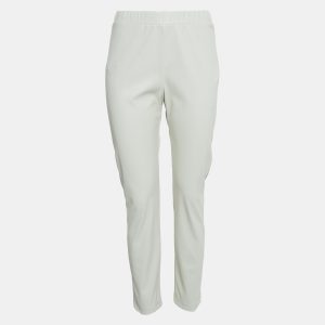 Max Mara Grey Faux Leather Skinny Pants M, Clothing - Luxury Closet catalog
