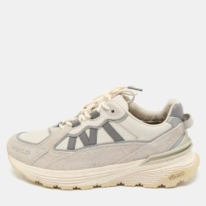 Moncler Grey Leather and Suede Lite Runner Sneakers Size 44, Athletic Shoes & Sneakers - Luxury Closet catalog
