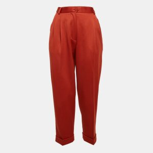 Moschino Cheap and Chic Vintage Wool High-Rise Tapered Trousers M, Clothing - Luxury Closet catalog