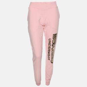 Moschino Pink Cotton Logo Underwear Jogger Pants S, Clothing - Luxury Closet catalog
