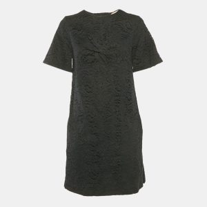 Nº21 Black Floral Lace Mini Dress M, Dresses - Luxury Closet