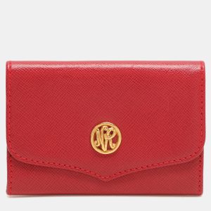 Nina Ricci Red Leather Card Case Wallet, Wallets & Money Clips - Luxury Closet catalog