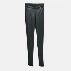 Nookie Black Faux Leather Skinny Viktoria Pants M, Clothing - Luxury Closet