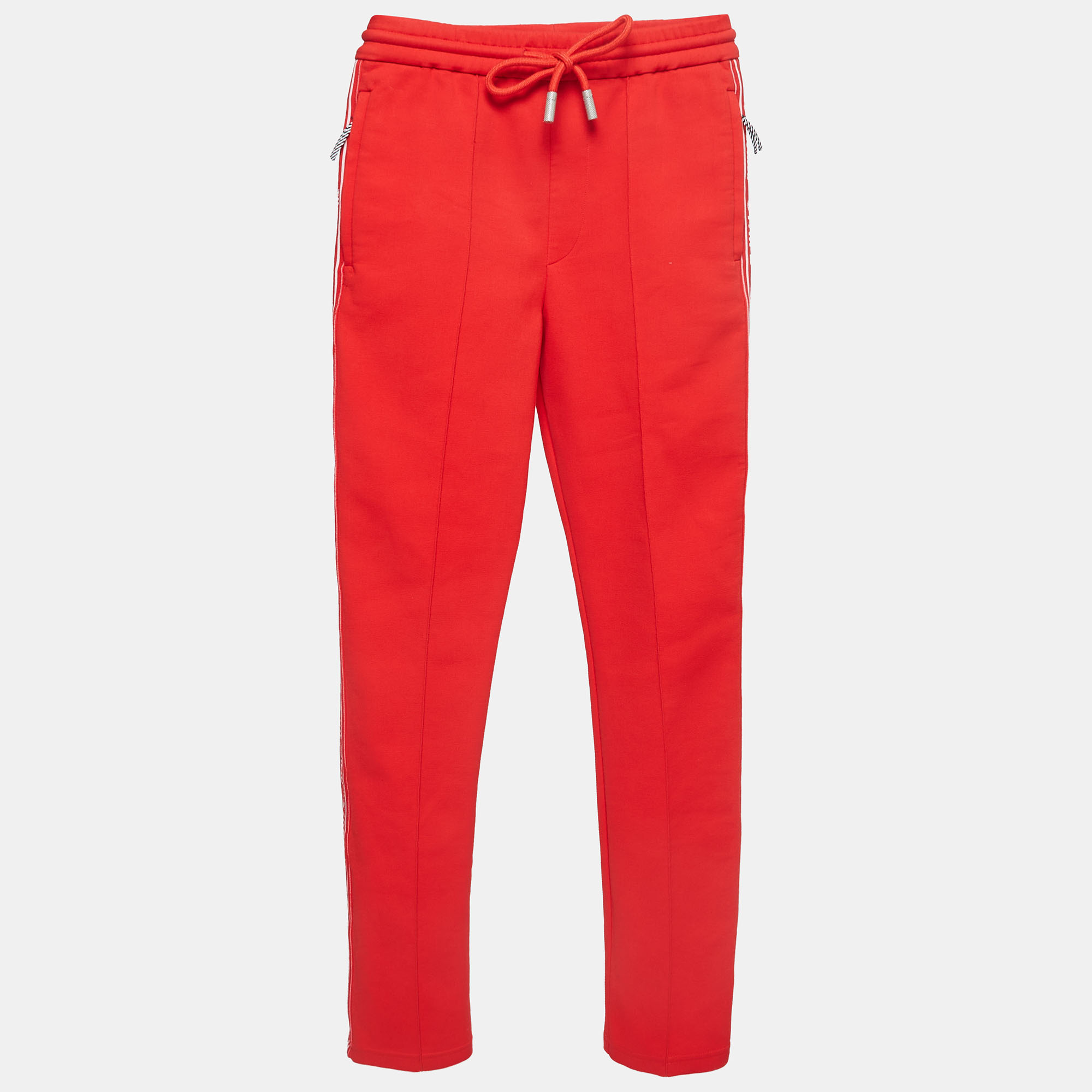Off-White Red Jersey Logo Tape Track Pants XXS, Clothing - Luxury Closet catalog