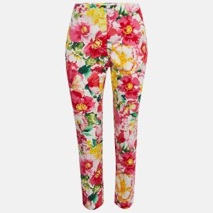 Polo Ralph Lauren Multicolor Printed Cotton Trousers M, Clothing - Luxury Closet catalog