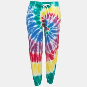Polo Ralph Lauren Multicolor Tye-Dye Print Cotton Joggers S, Clothing - Luxury Closet