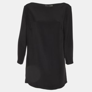 Ralph Lauren Black Cady Linette Tunic Top L, Shirts & Tops - Luxury Closet catalog