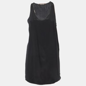 Roberto Cavalli Black Silk Bead Detail Sleeveless Top M, Shirts & Tops - Luxury Closet