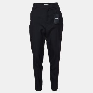 Saint Laurent Paris Black Cotton Trousers L, Clothing - Luxury Closet catalog