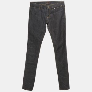 Saint Laurent Navy Blue Denim Skinny Jeans M, Jeans - Luxury Closet