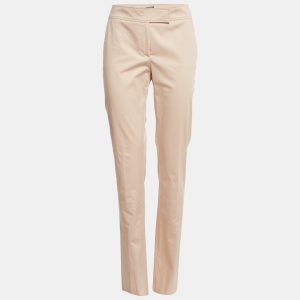 Salvatore Ferragamo Pink Cotton Trousers M, Clothing - Luxury Closet catalog