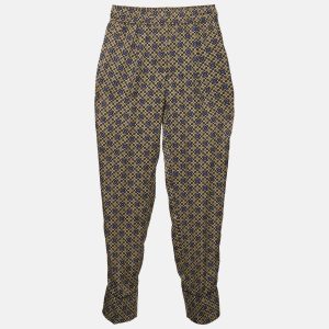 Sandro Multicolor Printed Satin Straight Leg Dany Trousers S, Clothing - Luxury Closet catalog