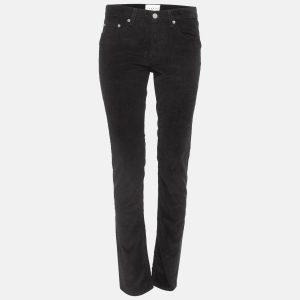 Sandro Black Corduroy Spector Trousers M Waist 29", Clothing - Luxury Closet catalog