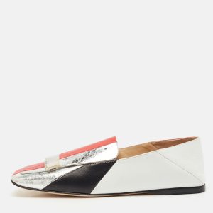 Sergio Rossi Multicolor Leather SR1 Loafers Size 36.5, Loafers & Slip-Ons - Luxury Closet