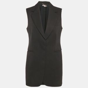 Stella McCartney Black Stretch Knit Collared Midi Dress M, Dresses - Luxury Closet catalog