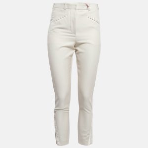 Stella McCartney Cream Side Stripe Wool Blend Formal Trousers S, Clothing - Luxury Closet catalog