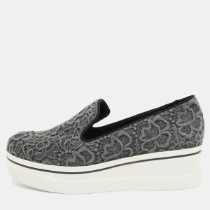 Stella McCartney Grey Embroidered Denim Binx Sneakers Size 41, Athletic Shoes & Sneakers - Luxury Closet catalog