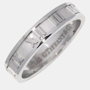 Tiffany & Co Atlas Narrow Ring 18K WG White, Rings - Luxury Closet catalog