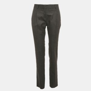 Valentino Charcoal Grey Felt Wool Tapered Trousers S, Clothing - Luxury Closet catalog