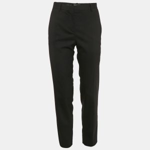 Versace Black Wool Blend Tailored Trousers S, Clothing - Luxury Closet catalog